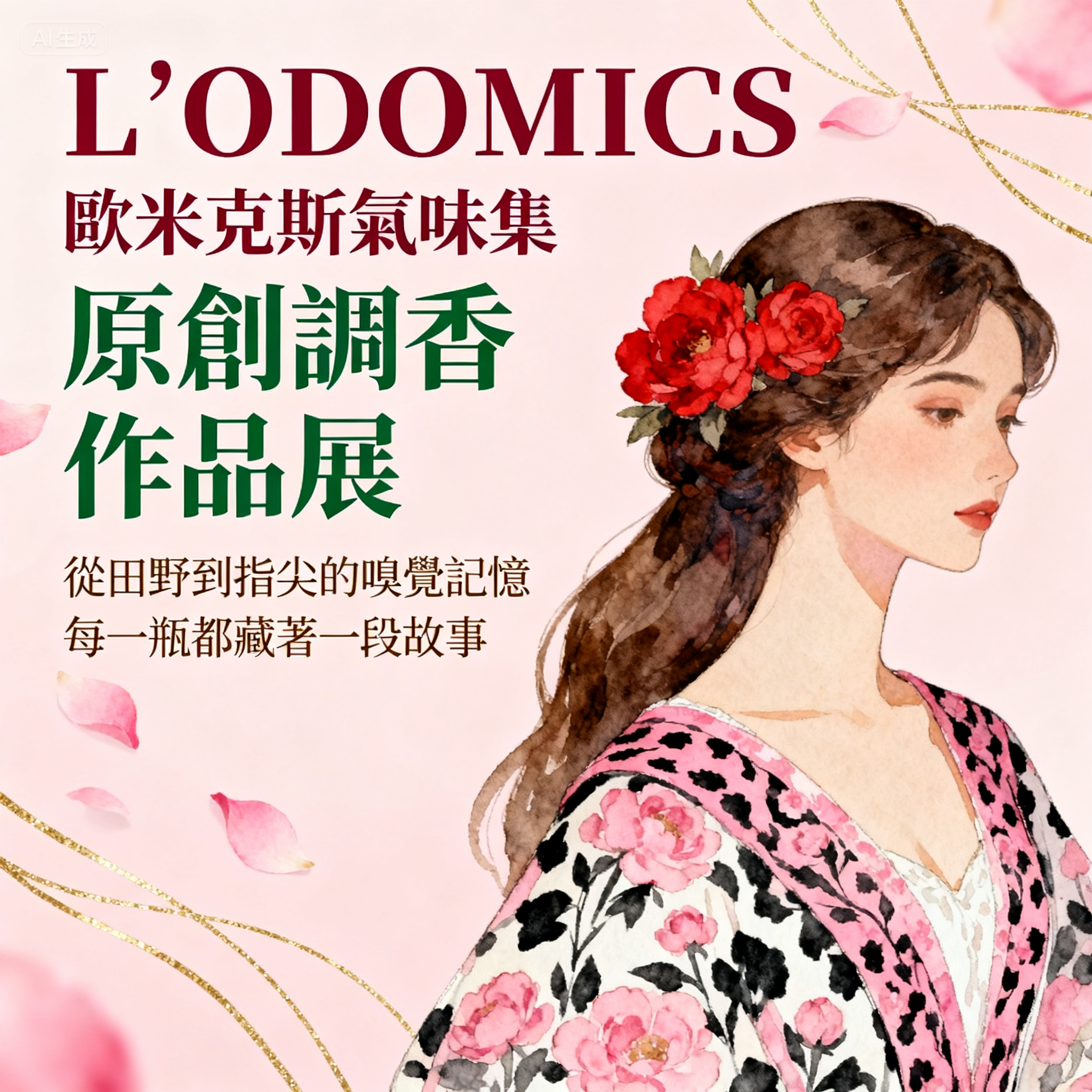 2025 廣交會展館愈生活博覽會,香氛芭莎“原創調香作品展” 1 香氛芭莎